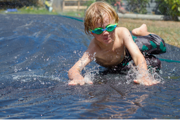 water slide