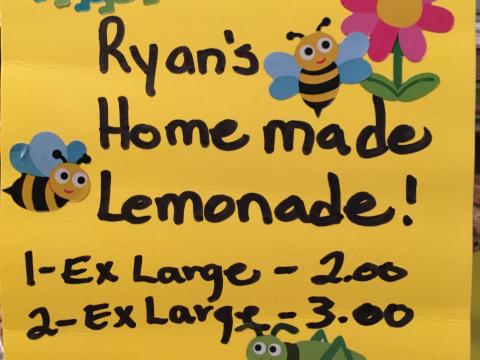 Lemonade Stand Signage